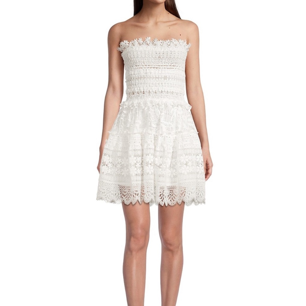 Waimari Vallarta Lace Mini Dress